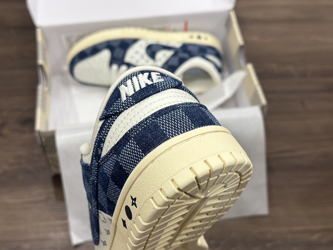 Nike SB dunk Low 牛仔 LV 限定低帮休闲运动滑板板鞋 JH8310-949