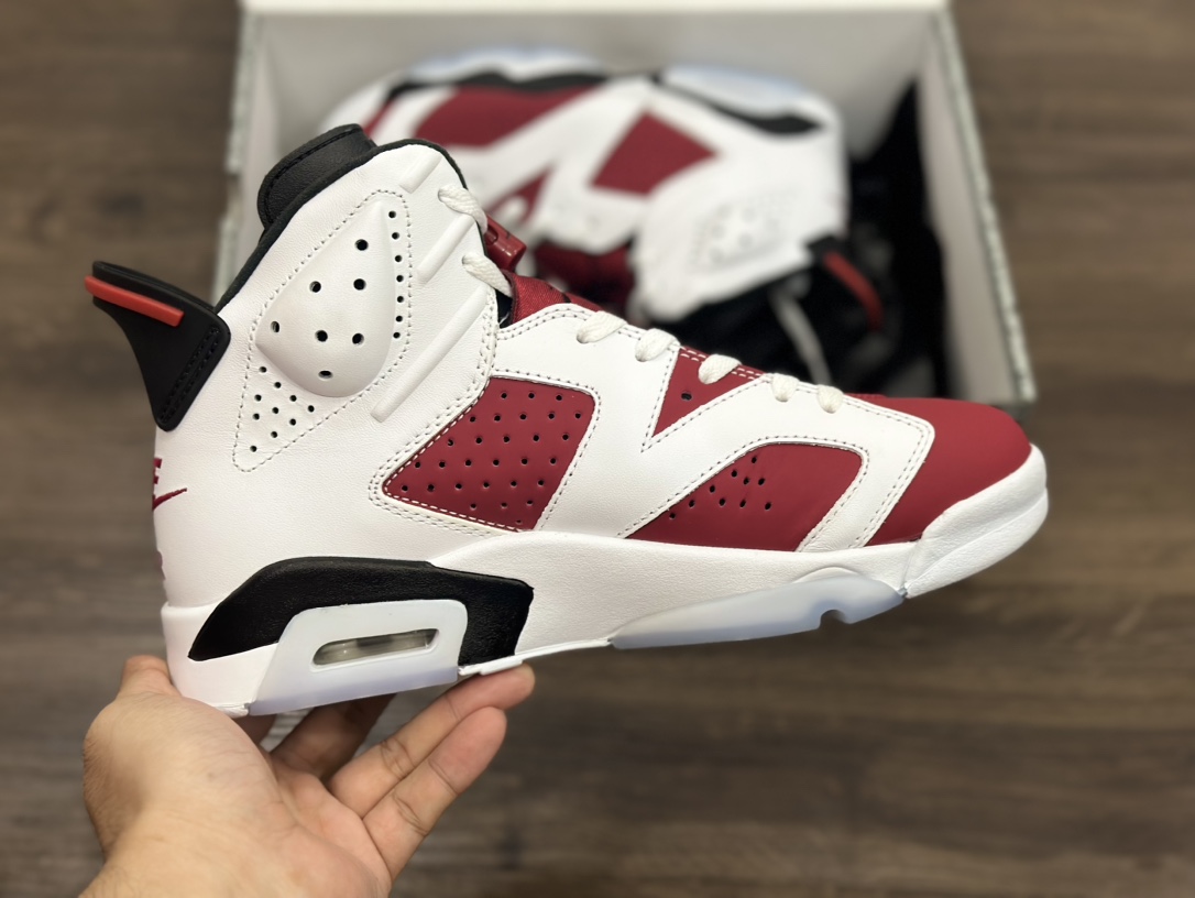 Air Jordan AJ6 Retro ”Carmine”乔6 复刻胭脂红 篮球鞋 CT8529-106