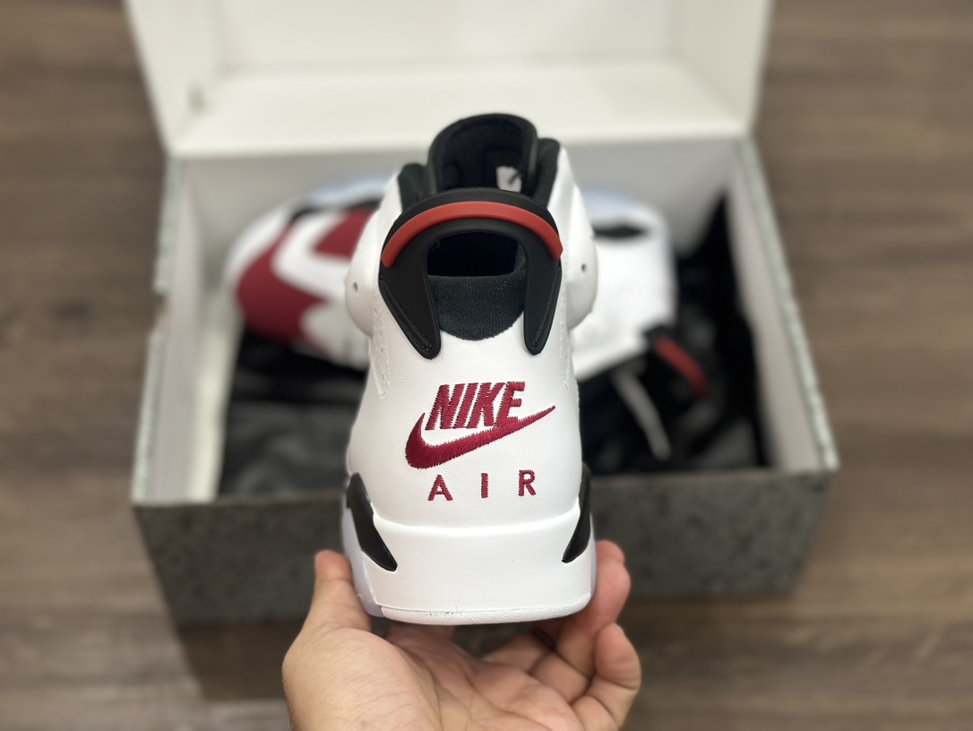 Air Jordan AJ6 Retro ”Carmine”乔6 复刻胭脂红 篮球鞋 CT8529-106