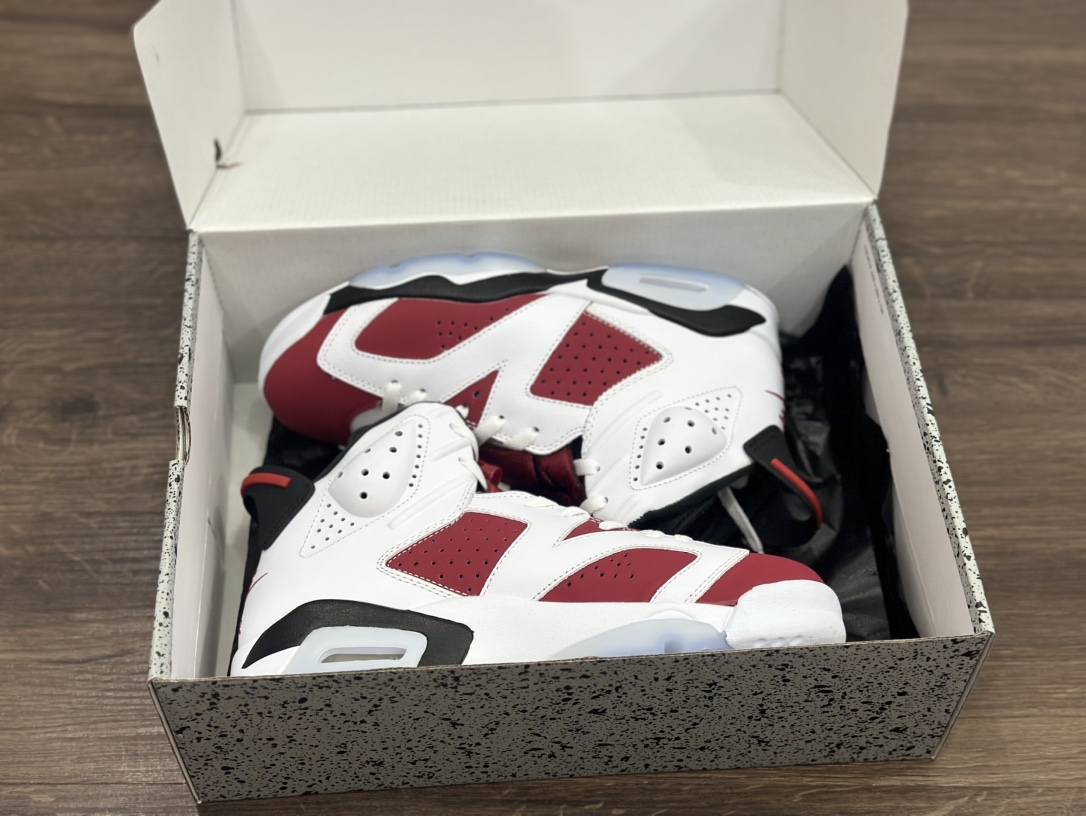 Air Jordan AJ6 Retro ”Carmine”乔6 复刻胭脂红 篮球鞋 CT8529-106