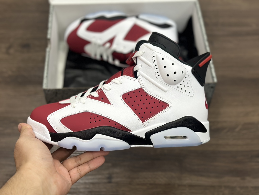 Air Jordan AJ6 Retro ”Carmine”乔6 复刻胭脂红 篮球鞋 CT8529-106