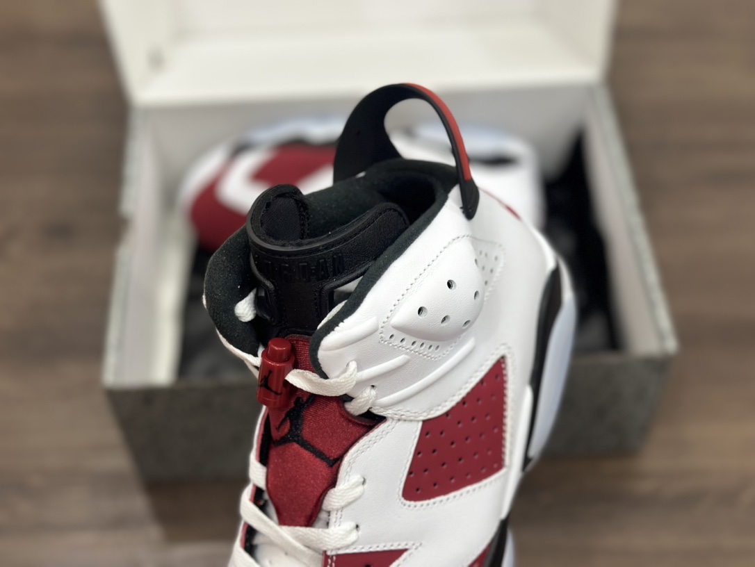 Air Jordan AJ6 Retro ”Carmine”乔6 复刻胭脂红 篮球鞋 CT8529-106