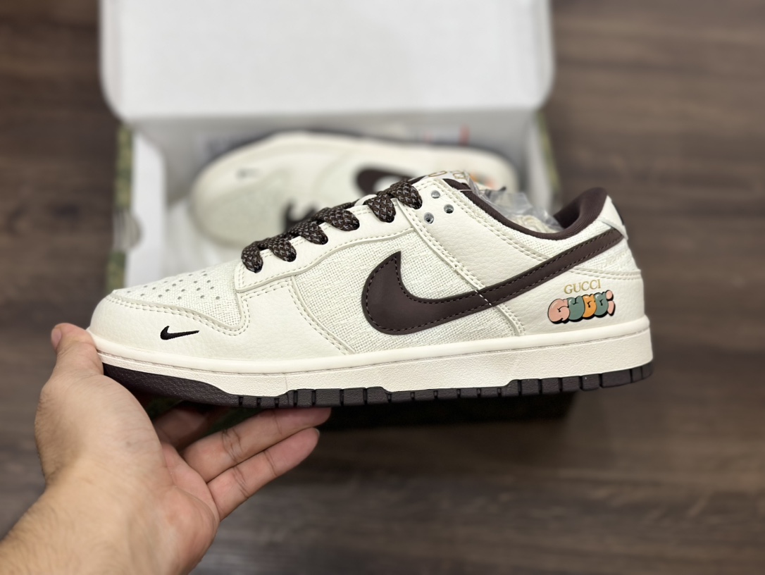 Nike SB dunk Low 古驰 限定低帮休闲运动滑板板鞋SS DQ1098-375