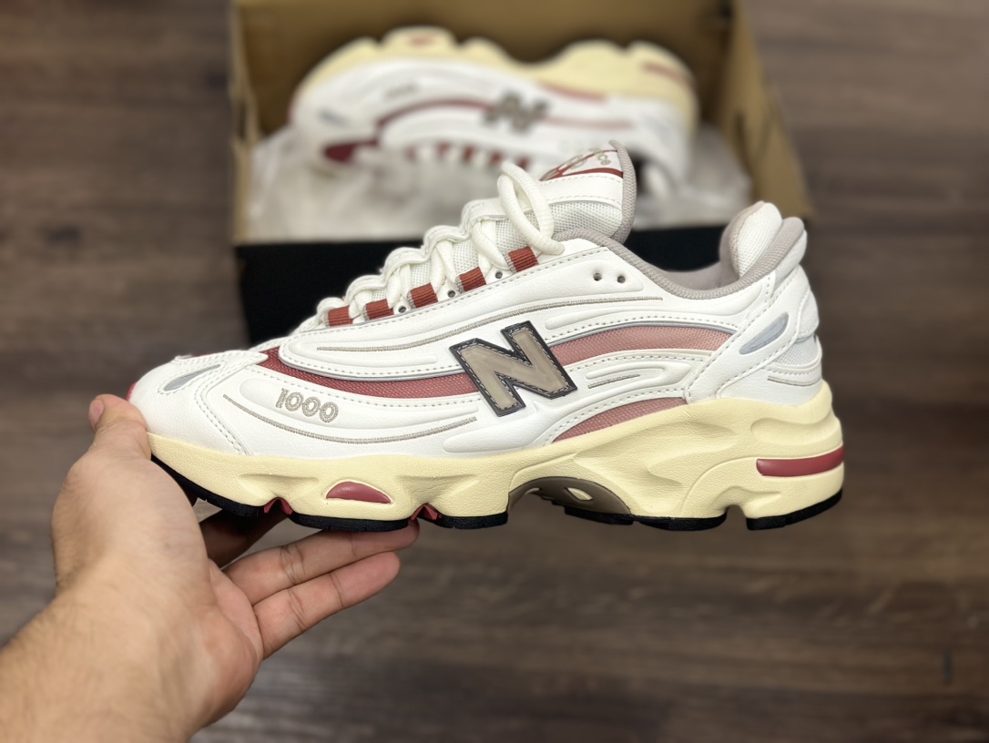 New Balance 新百伦 1000系列 复古 老爹风低帮休闲运动跑步鞋 M1000CB