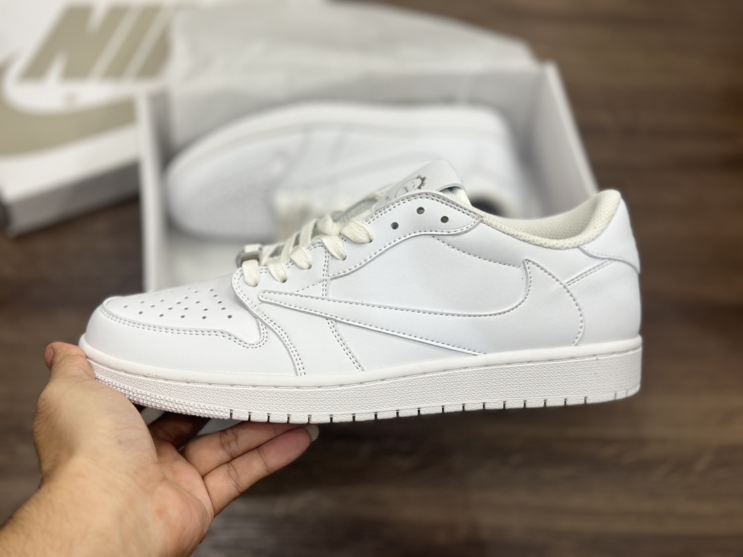 Nike Air Jordan 1 Low 全白倒钩乔1低帮篮球鞋 DM7866-292