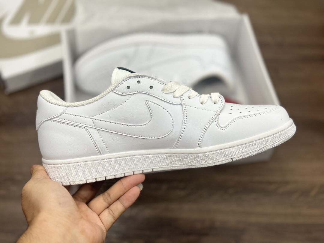 Nike Air Jordan 1 Low 全白倒钩乔1低帮篮球鞋 DM7866-292