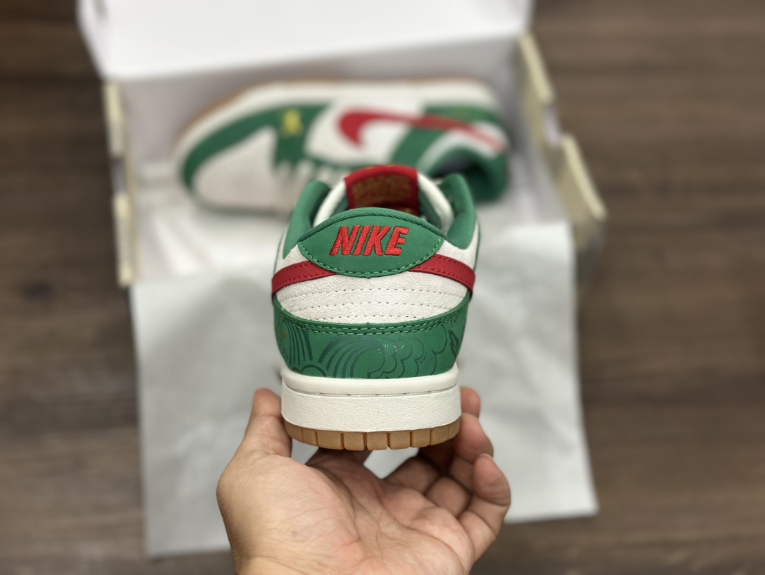 Nike SB dunk Low 白绿LV低帮休闲运动滑板板鞋SS XP3802-331