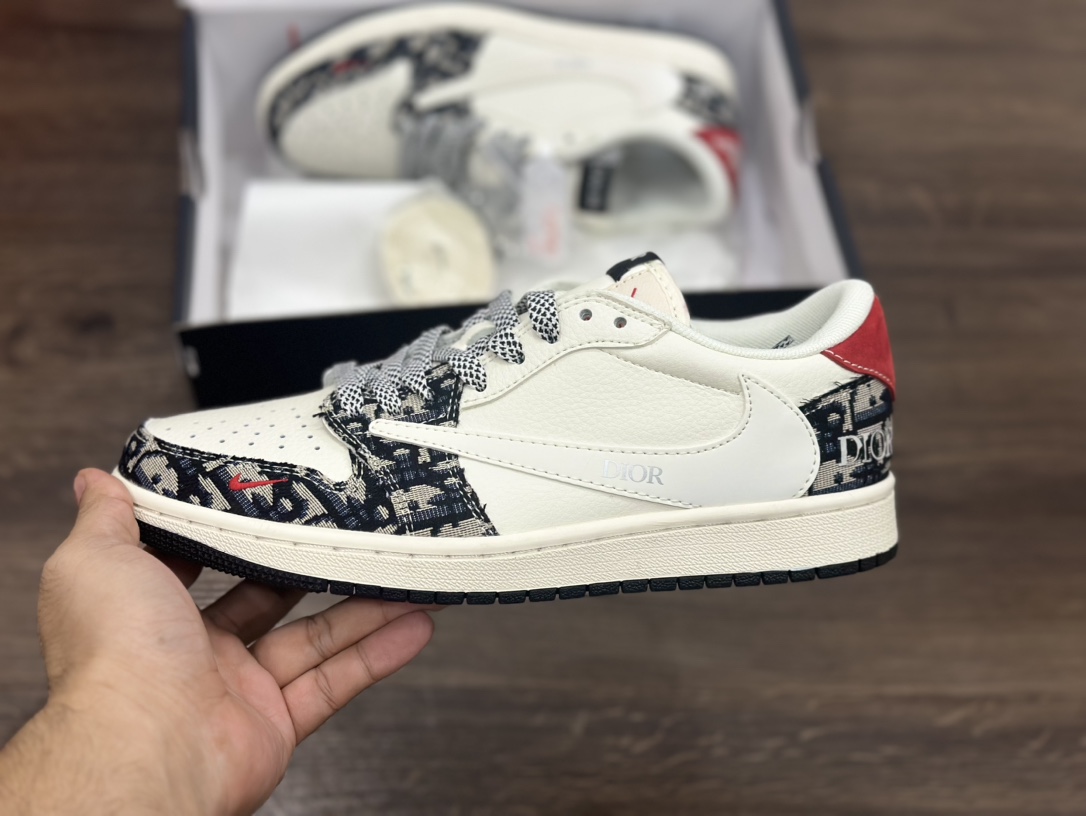 Nike Air Jordan 1 Low 迪奥 倒钩乔1低帮篮球鞋 XY2688-108