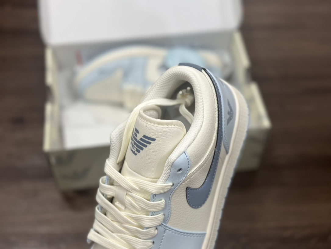 Air Jordan 1 Low AJ1 DIY 白蓝 低帮休闲板鞋 WG8850-012