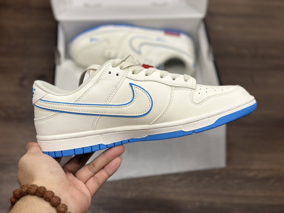 Nike SB dunk Low 白蓝 supreme 低帮休闲运动滑板板鞋 DJ2024-012