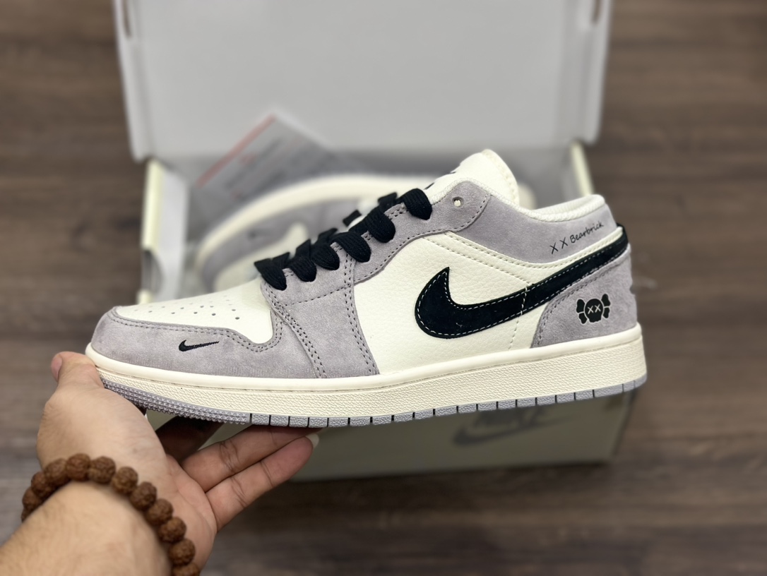 Nike Air Jordan 1 Low 白灰 xx 乔1低帮篮球鞋  SJ9950-015