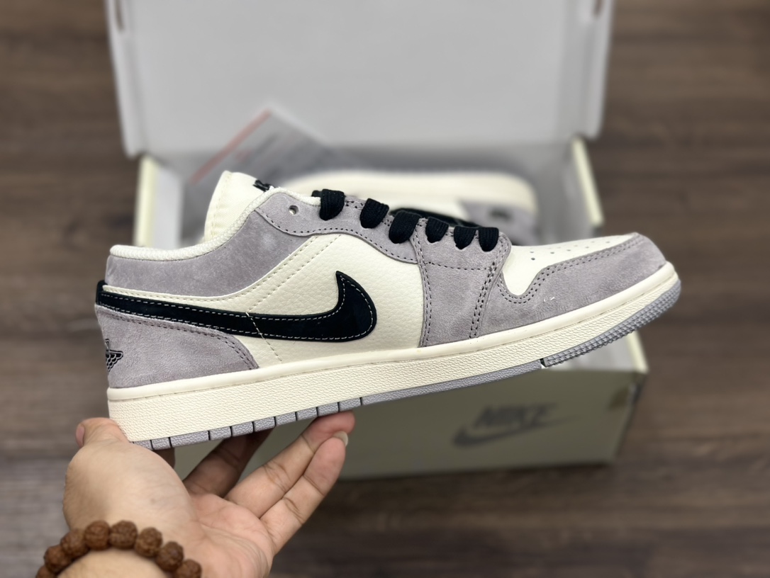 Nike Air Jordan 1 Low 白灰 xx 乔1低帮篮球鞋  SJ9950-015