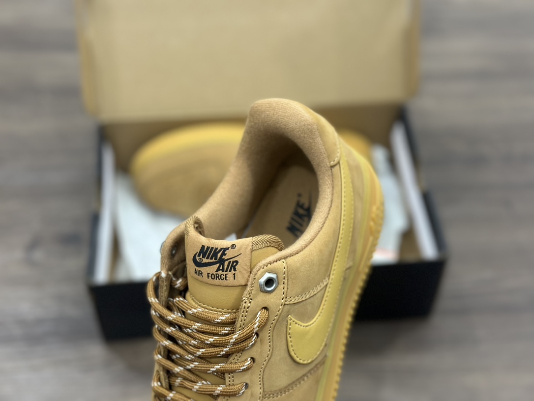 NK Air Force 1 Low 07 LV8 ”Wheat Flax” 空军一号低帮 小麦色 麂皮  CJ9179-200