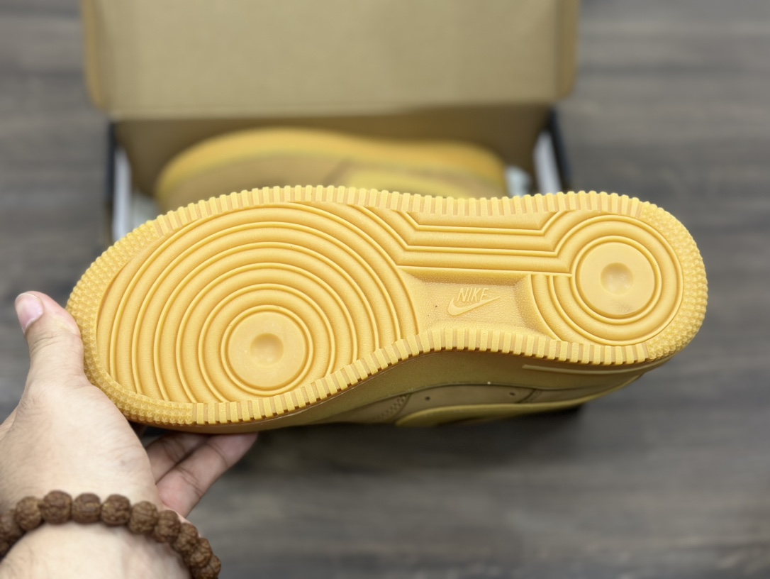 NK Air Force 1 Low 07 LV8 ”Wheat Flax” 空军一号低帮 小麦色 麂皮  CJ9179-200