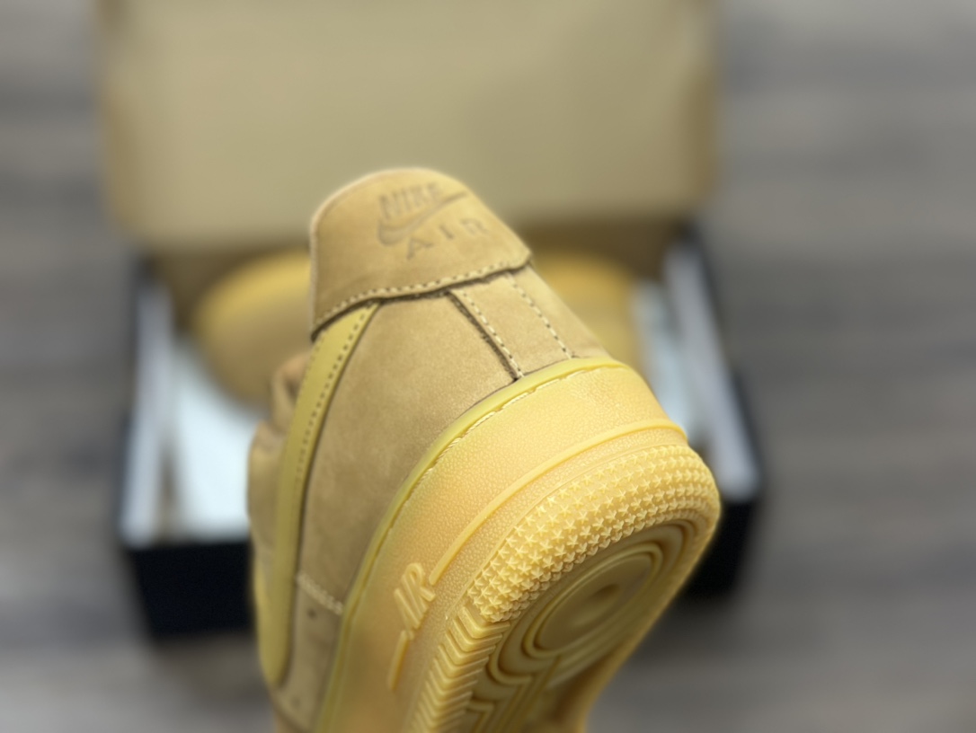 NK Air Force 1 Low 07 LV8 ”Wheat Flax” 空军一号低帮 小麦色 麂皮  CJ9179-200