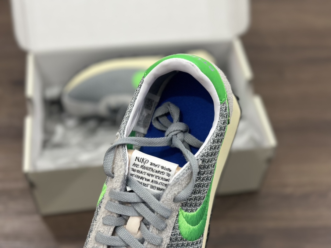 Stussy x Nk Roshe Run LD-1000 舒适百搭防滑耐磨华夫低帮休闲跑步鞋  FQ5369-002