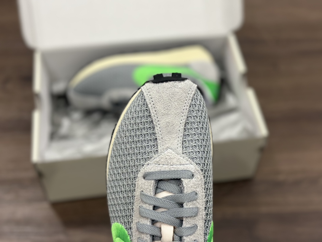 Stussy x Nk Roshe Run LD-1000 舒适百搭防滑耐磨华夫低帮休闲跑步鞋  FQ5369-002