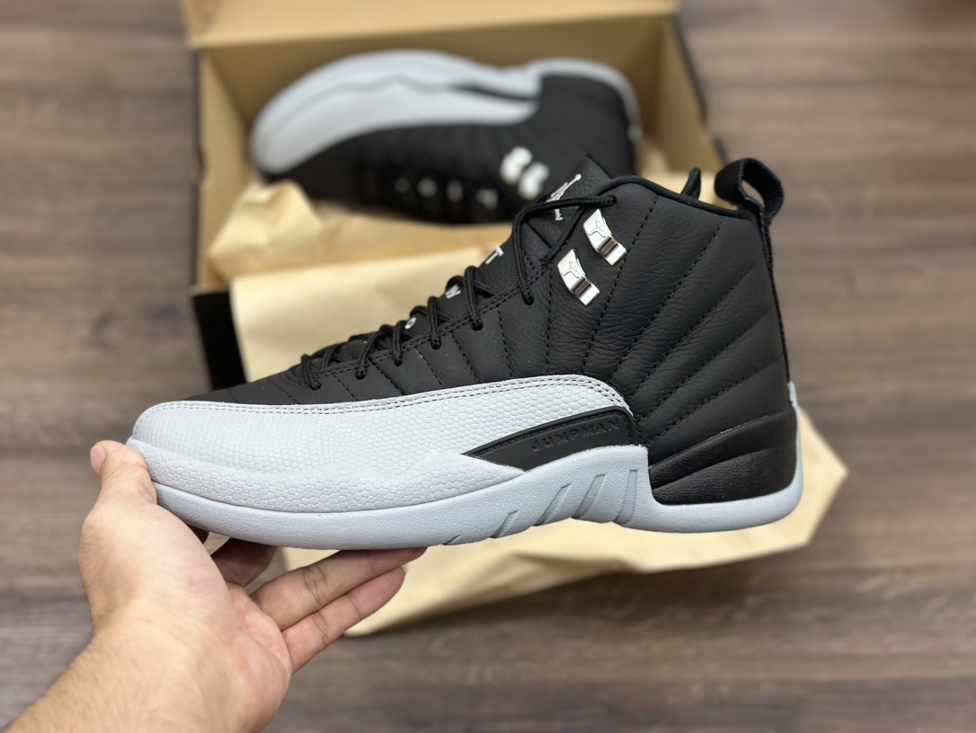 Air Jordan 12 ”Wolf Grey” AJ12 乔丹12代黑灰色 CT8013-010