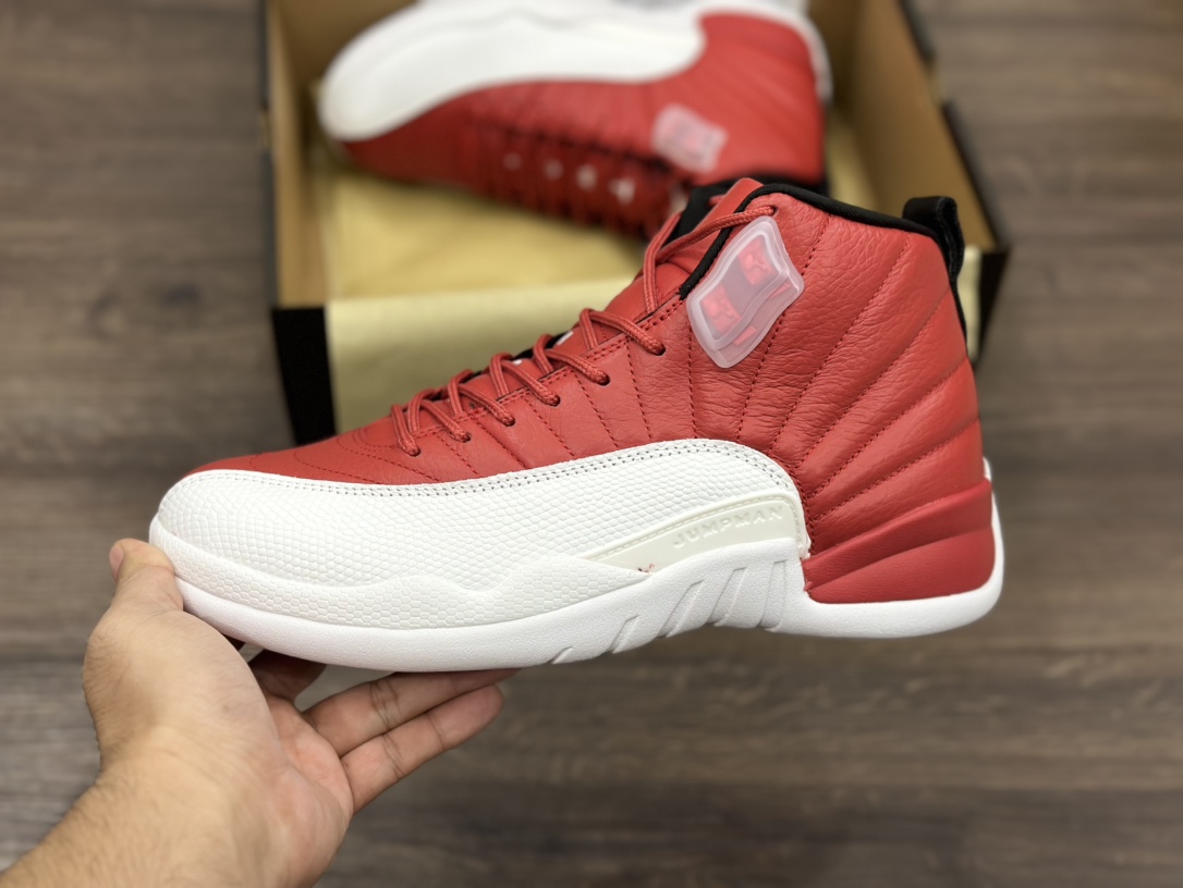 Air Jordan 12 ”Wolf Grey” AJ12 乔丹12代白红 130690-600