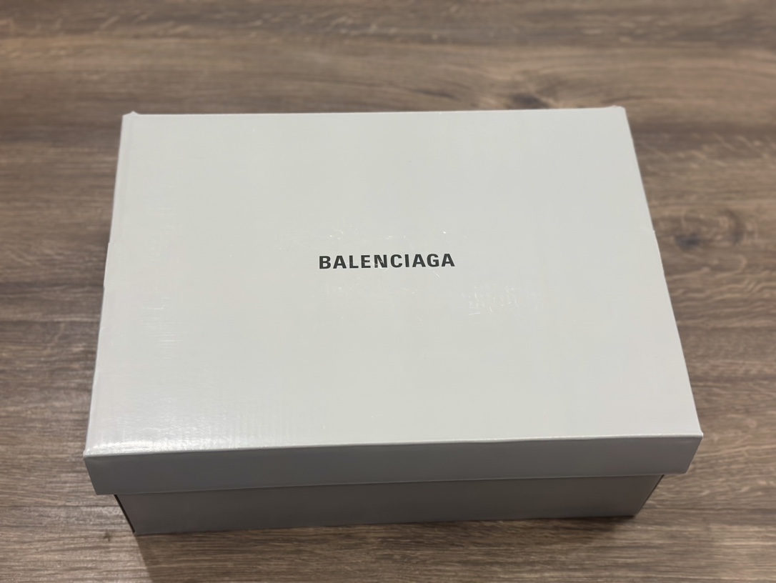 BALENCIAGA Stapler Sneakers 巴黎世家订书机鞋网布系带低帮走秀复古老爹鞋