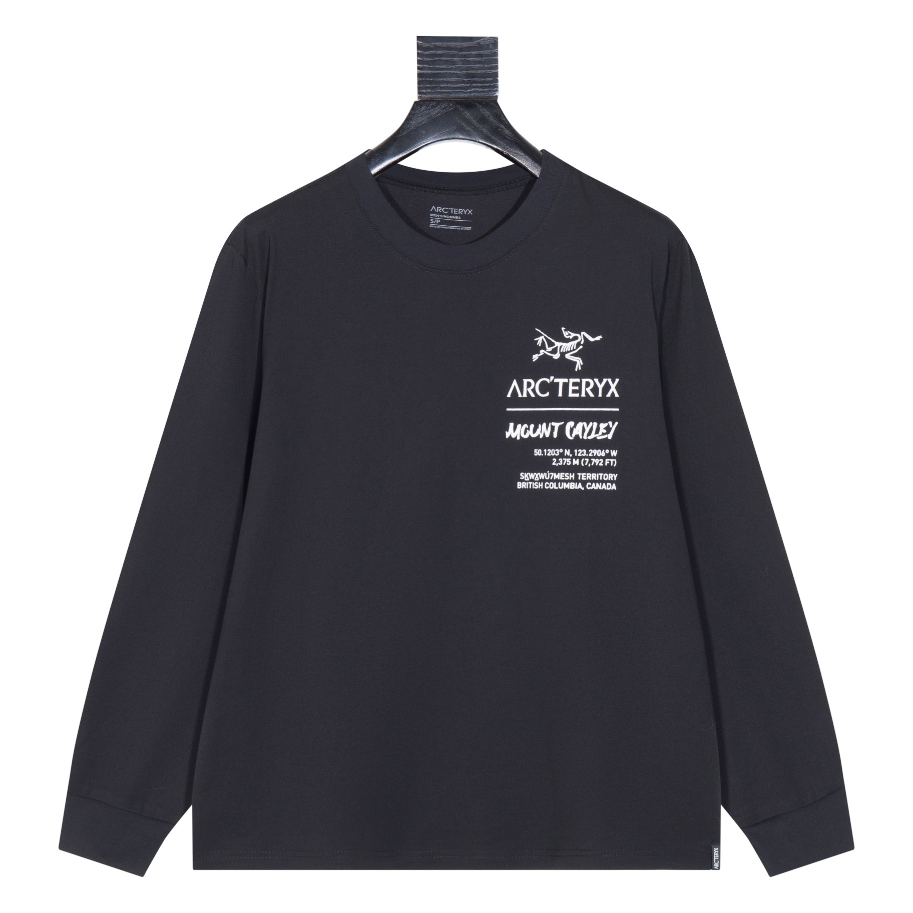 La versión más alta de tejido de doble hilo Arcteryx de 270 g, impresión avanzada delantera y trasera Serie Cormac Logo…