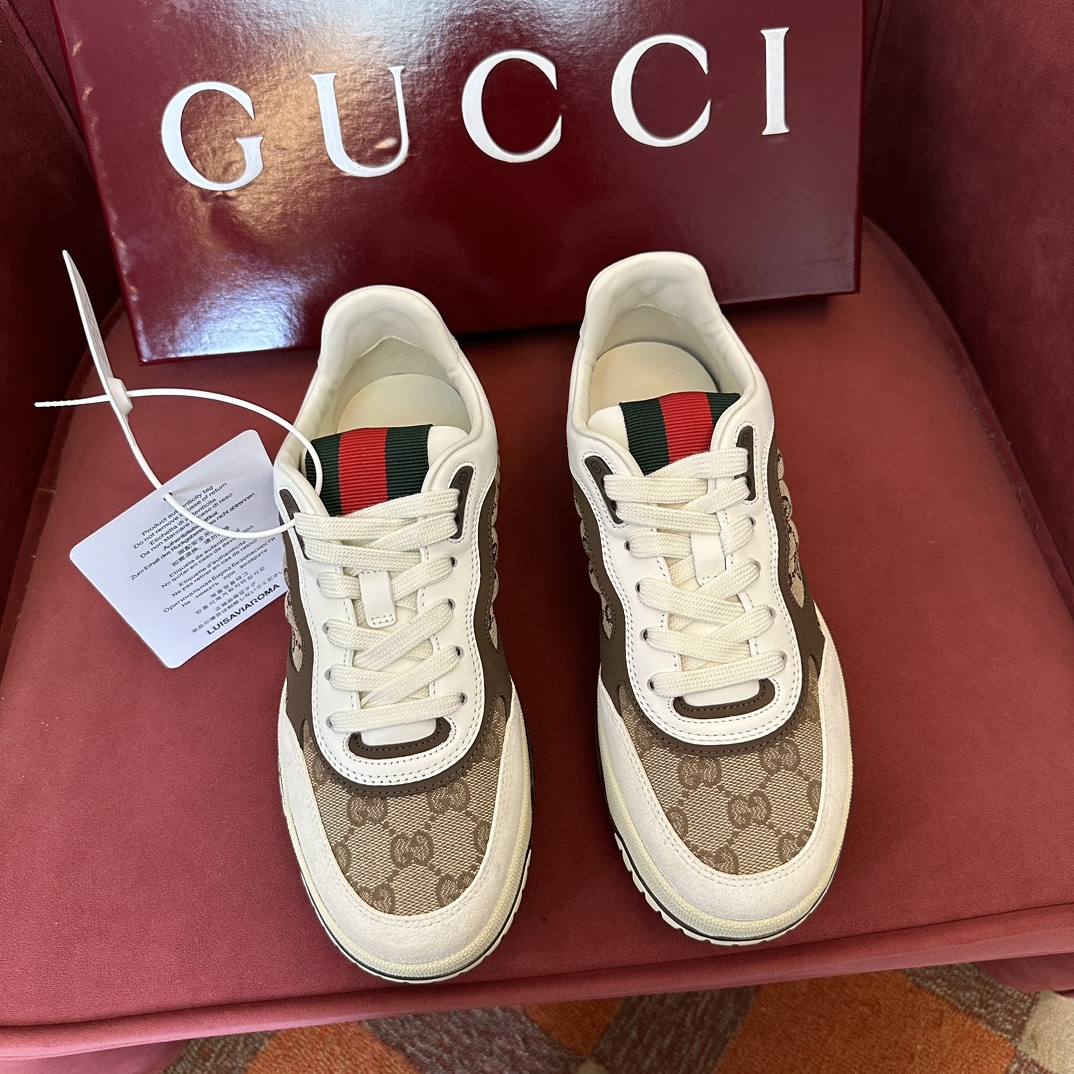 Gucci Zapatos Zapatillas de monopatín Zapatillas deportivas Blanco Cuero de vaca Casual