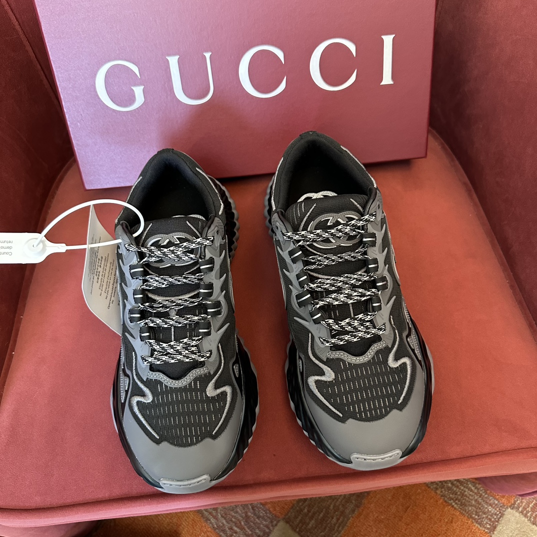 Compre la primera réplica de copia
 Gucci Réplica
 Zapatos Zapatillas deportivas Universal para hombres y mujeres Mujeres Piel oveja Tpu Casual