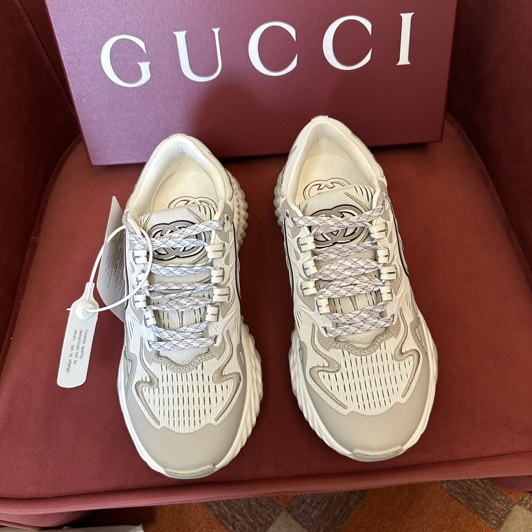 Gucci Zapatos Zapatillas deportivas Universal para hombres y mujeres Mujeres Piel de oveja Tpu Casual