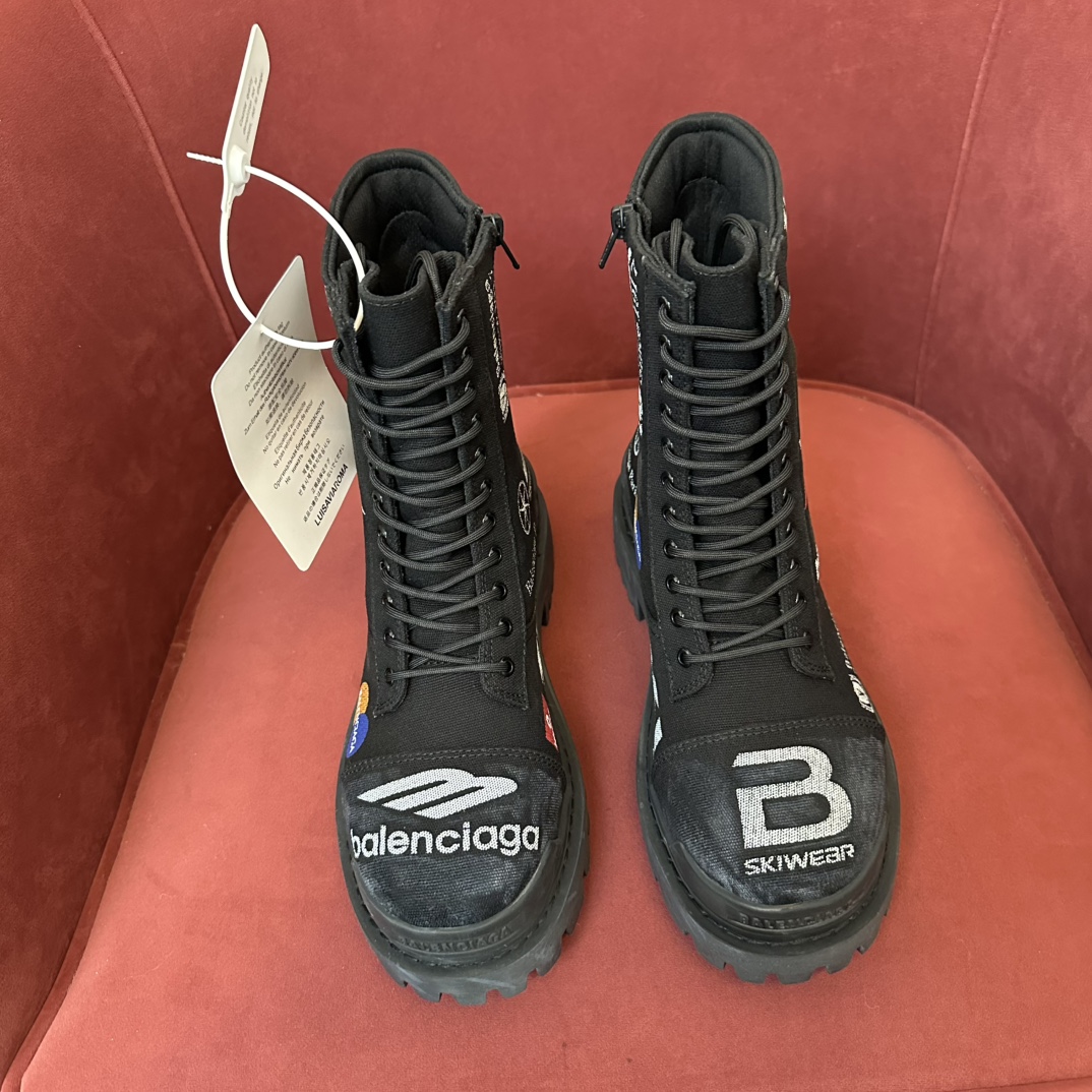 【BALENCIAGA】Botas moto exclusivas para parejas de París. Nuevo modelo de otoño-invierno. Actitud despreocupada y cool. …