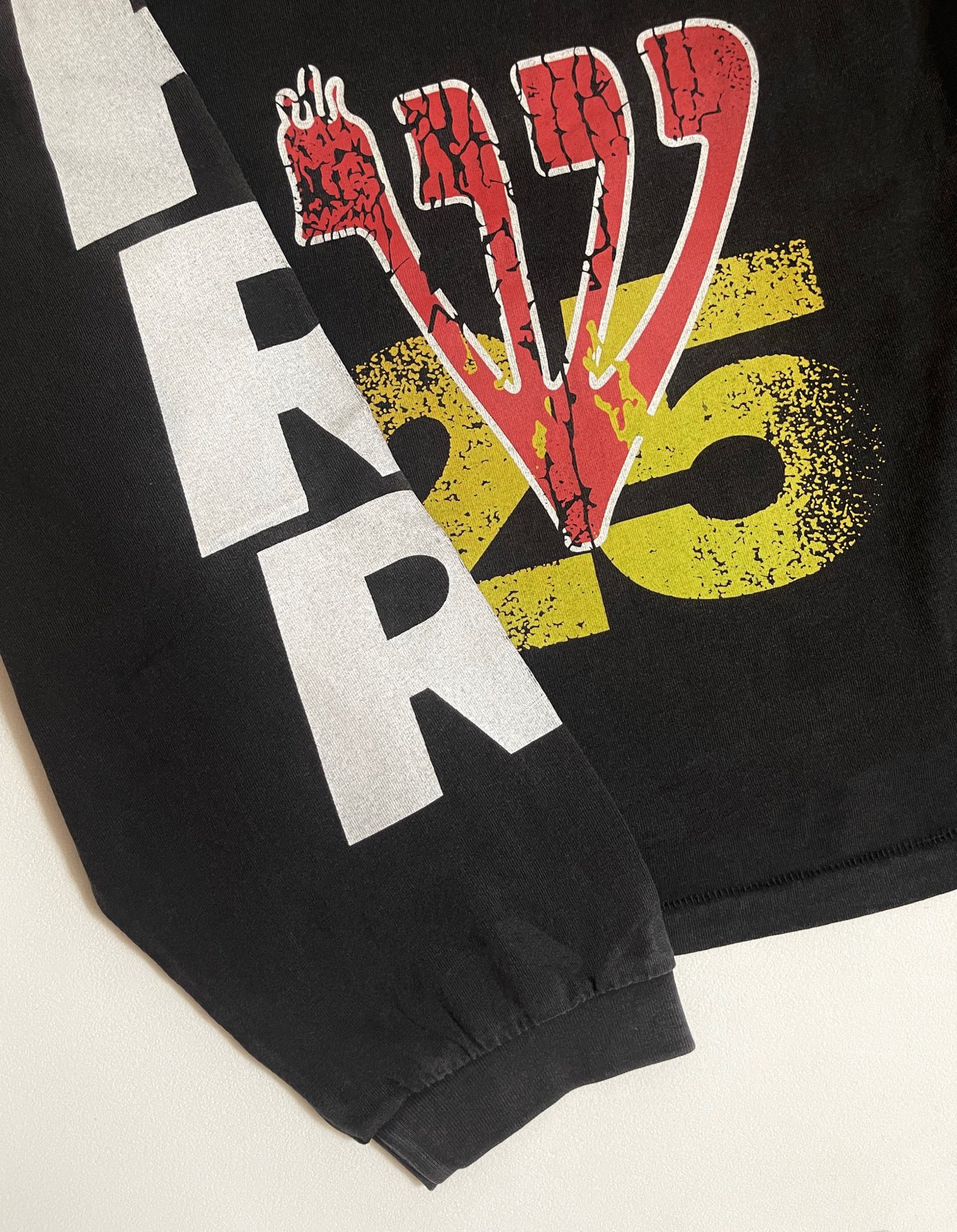 RRR-123 'Holy Motor' Capsule Washed Black Long Sleeve T-Shirt 5 i1757818493496 8607 0 3