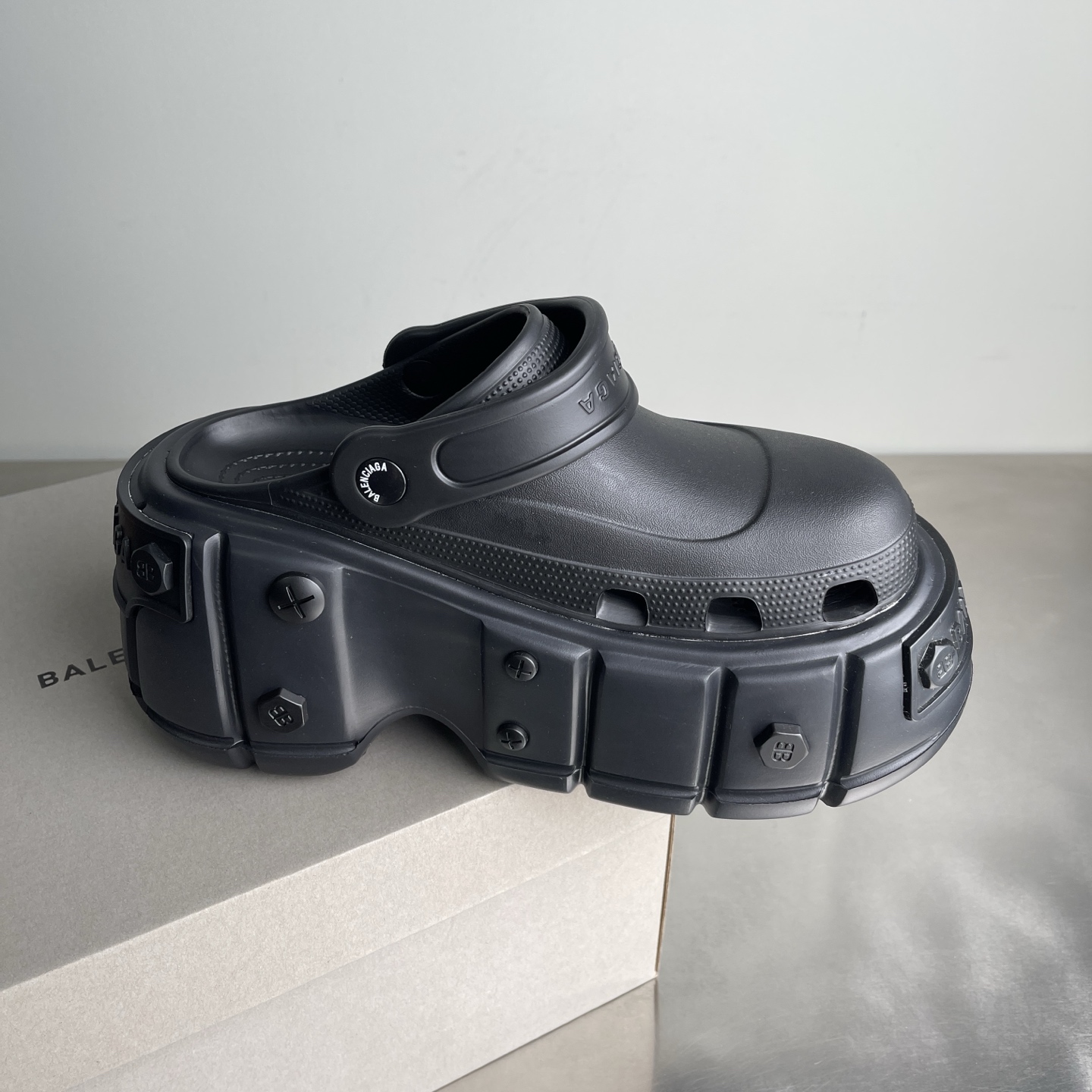 Balenciaga Platform Mechanic Crocs Clogs