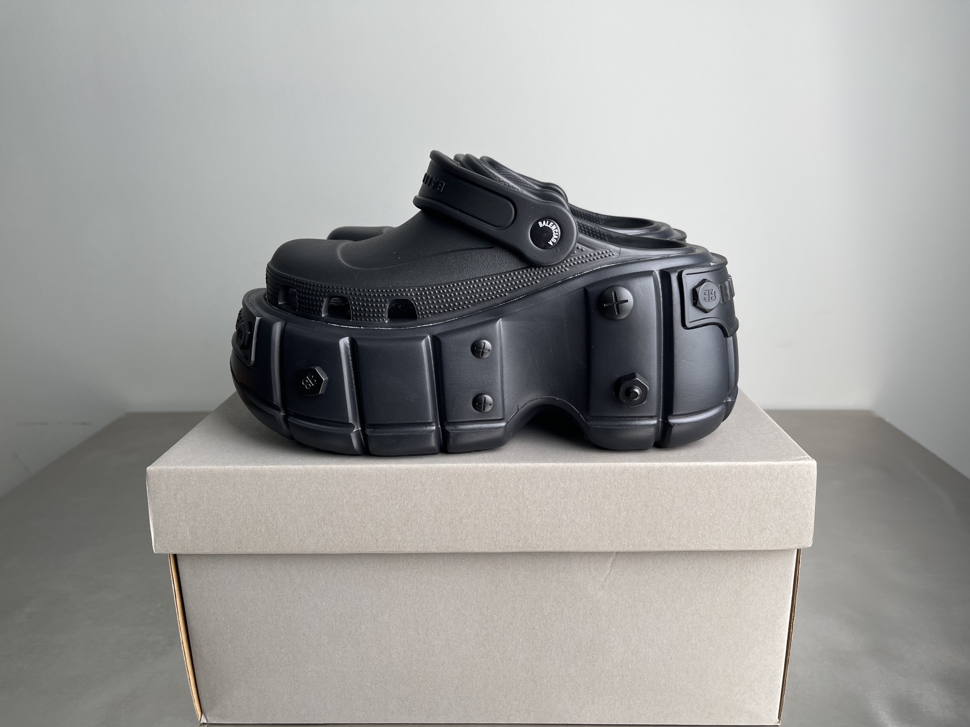 Balenciaga Platform Mechanic Crocs Clogs