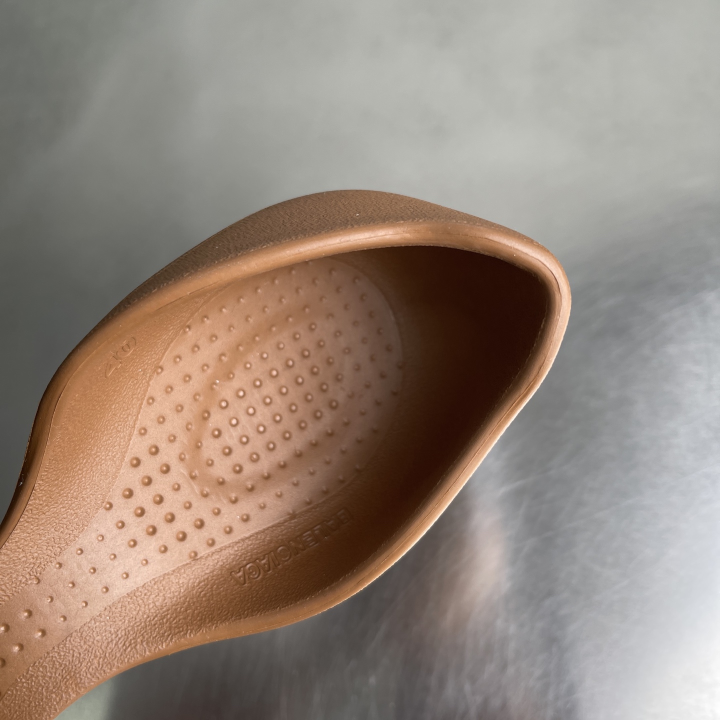 Balenciaga Sculpted Foot Shape Slide Sandals