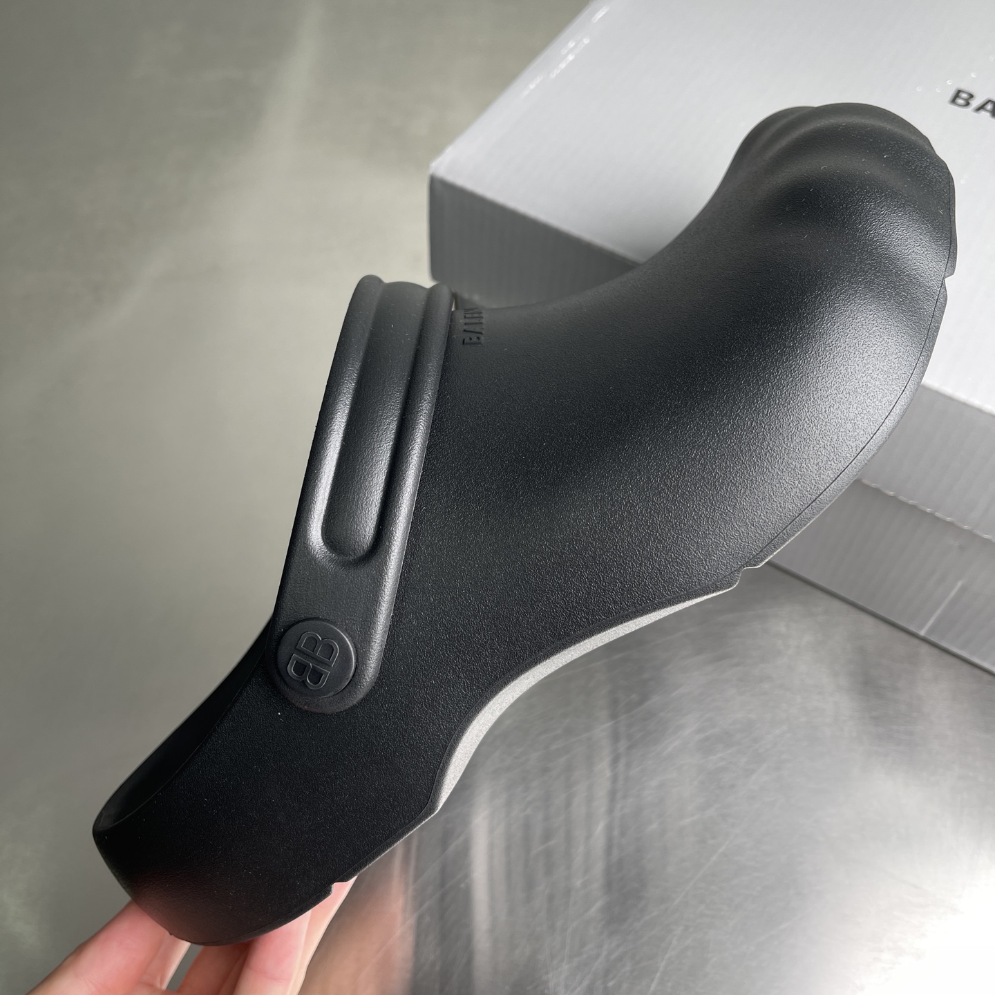 Balenciaga Sculpted Toe Slip-On Clogs
