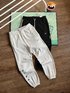 Nike Clothing Pants & Trousers Beige Black Knitting Winter Collection Fashion Casual