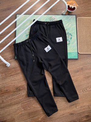 Air Jordan Clothing Pants & Trousers Black Fashion Casual