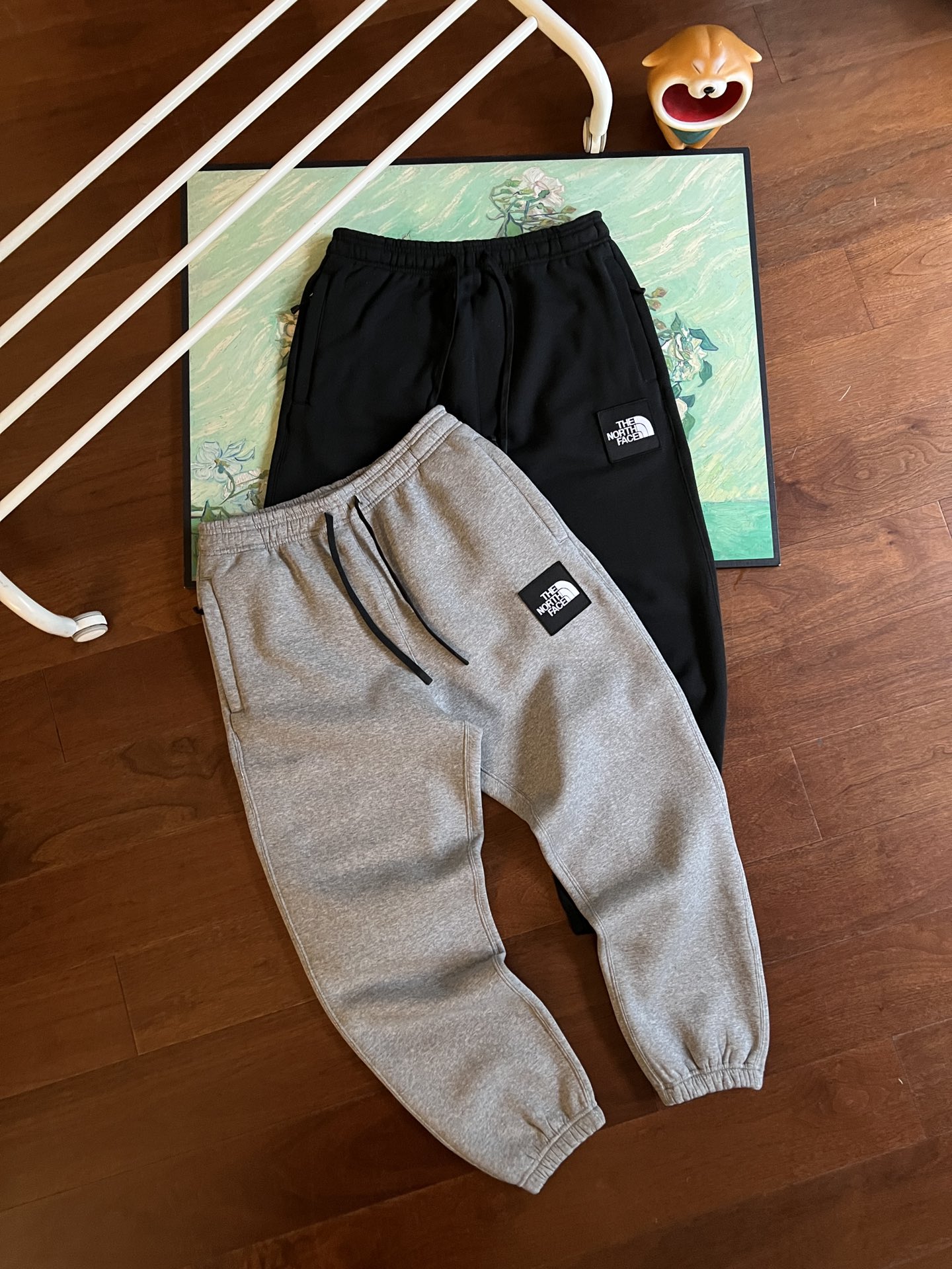 Shop Now
 The North Face Clothing Pants & Trousers Black Grey Embroidery Unisex Knitting Spring/Fall Collection Leggings