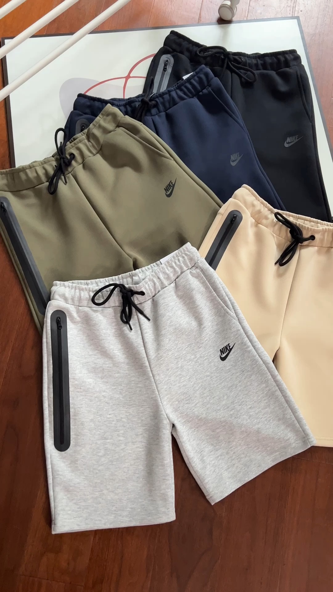 Nike Kleding Korte Broek Breien Zomercollectie Casual