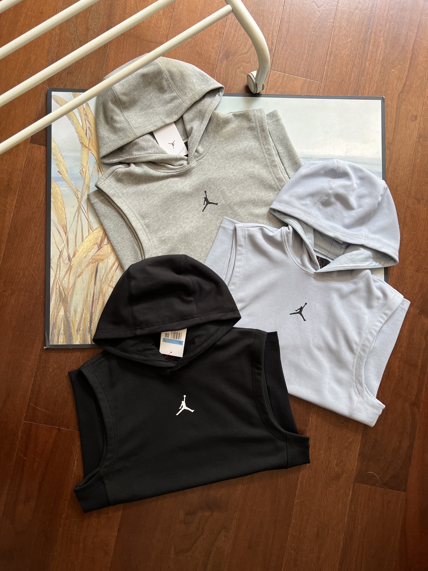 Air Jordan Kleding Tank Tops&Camis Breien Bovenzijde met capuchon