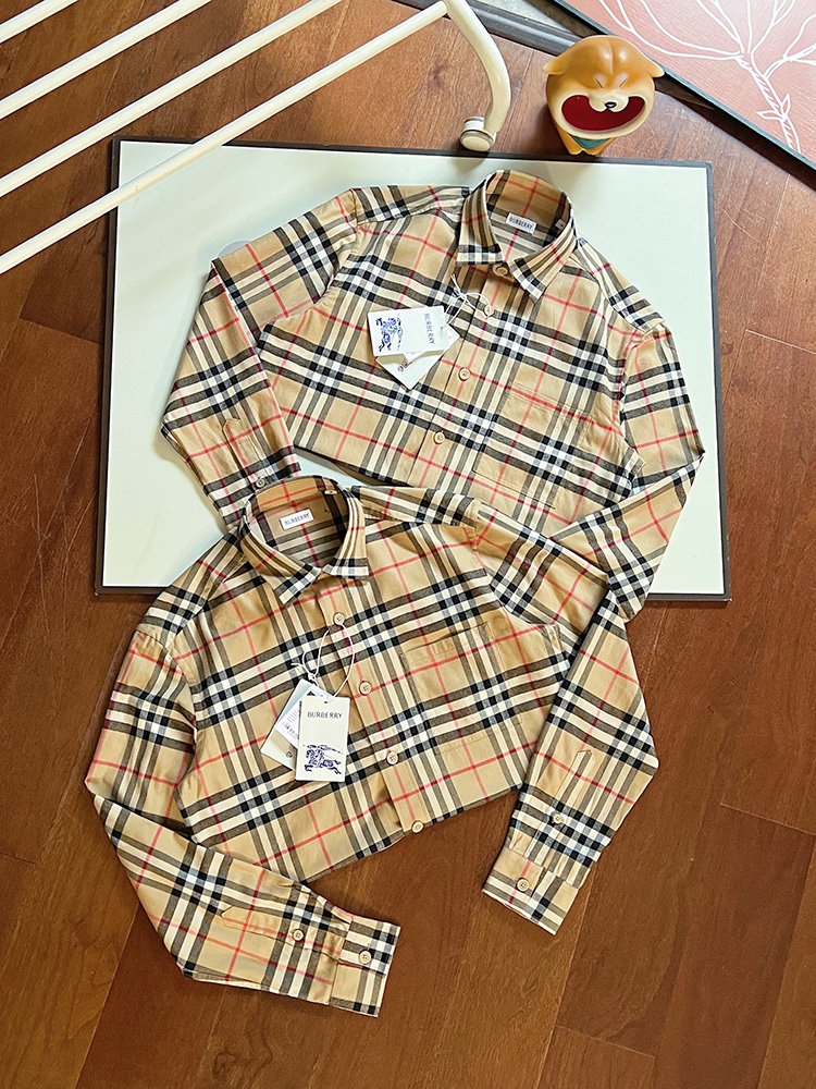 Burberry Winkel
 Kleding Overhemden Katoen Flanel