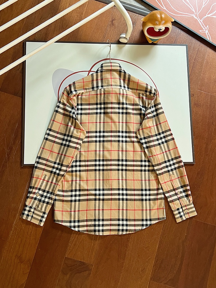 Verkoop Outlet Online
 Burberry Kleding Overhemden Katoen Flanel