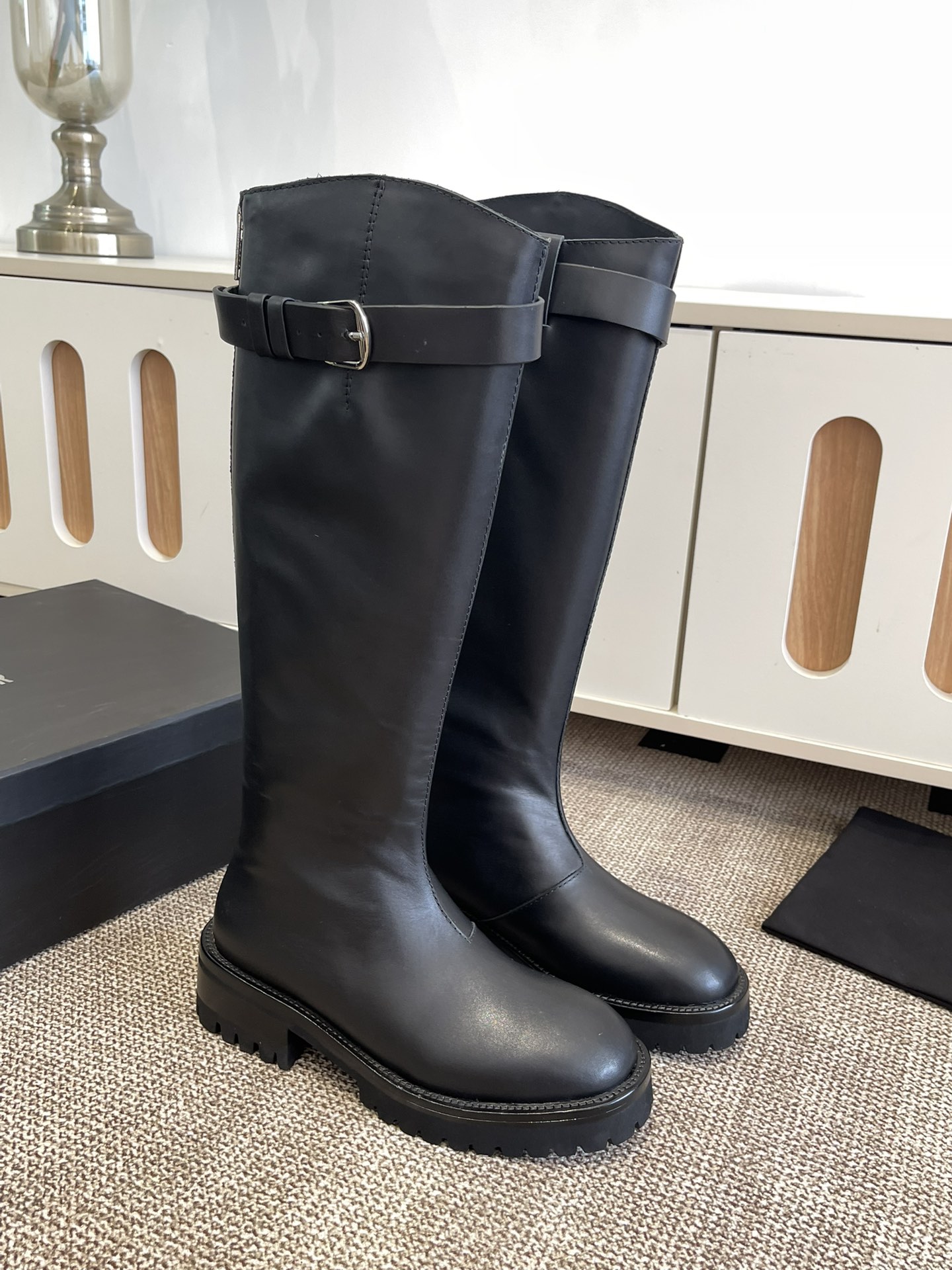 Title: Ann Demeulemeester Jay Boots Knight Boots Review Summary: Ann Dem’s top-level boots feature unique design, quality materials, and modern elements for a fashionable look.