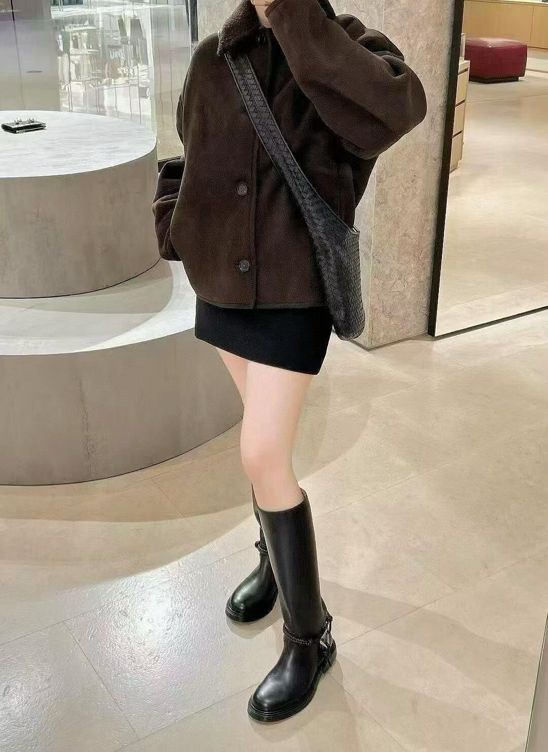 NO:668857,Upper foot picture, boots, boots19860909上脚图,靴子,boots,Women's Shoes