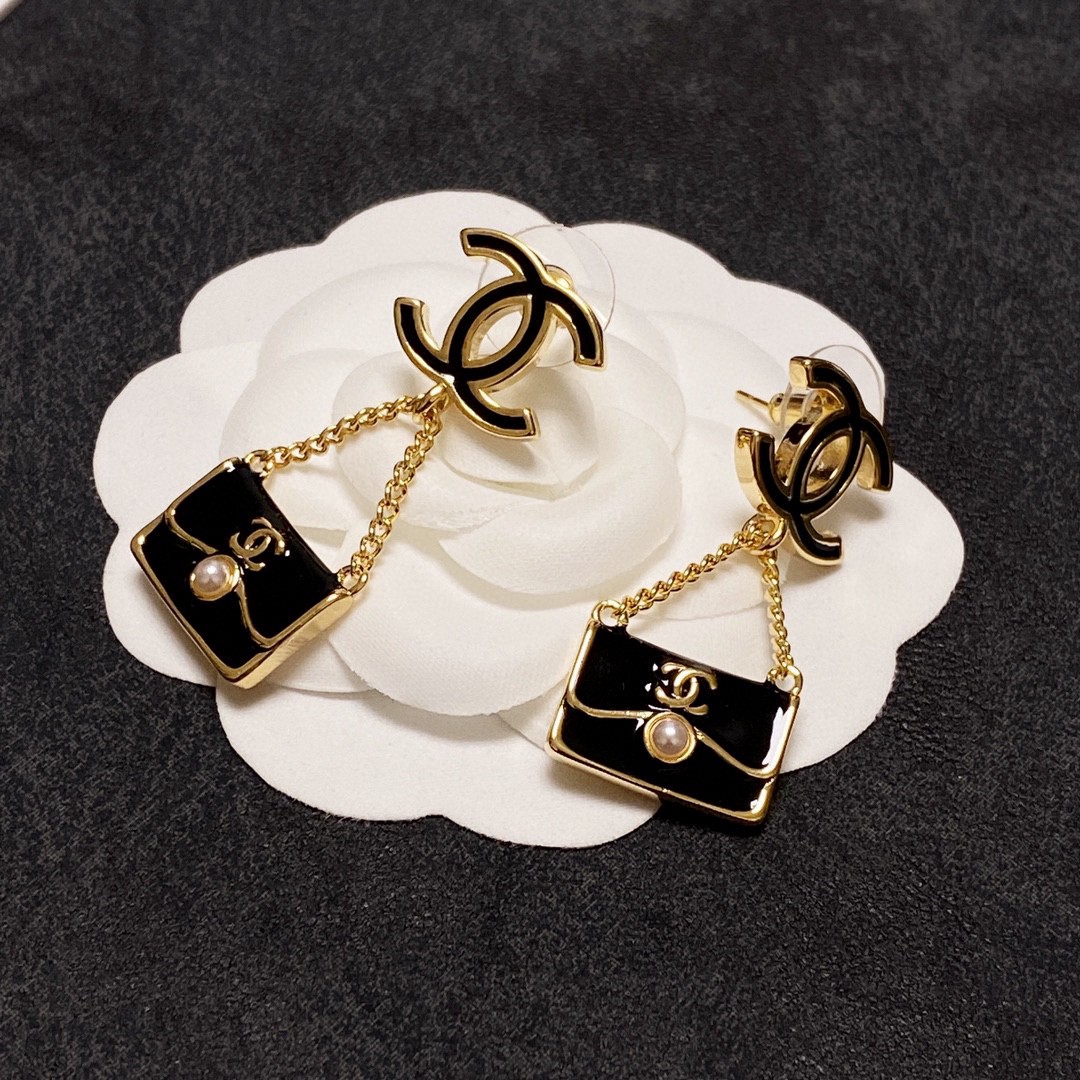 First Copy
 Chanel Jewelry Earring Yellow 925 Silver Brass