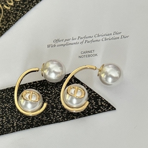 Dior Jewelry Earring Gold Yellow Fashion