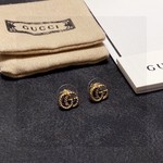 Gucci Jewelry Earring Yellow 925 Silver Brass