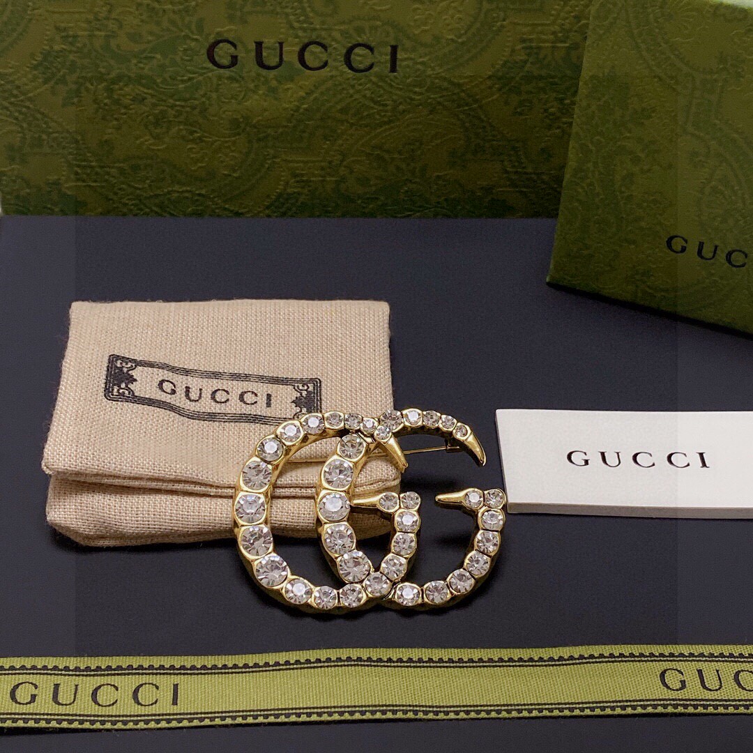 Gucci Jewelry Brooch Women