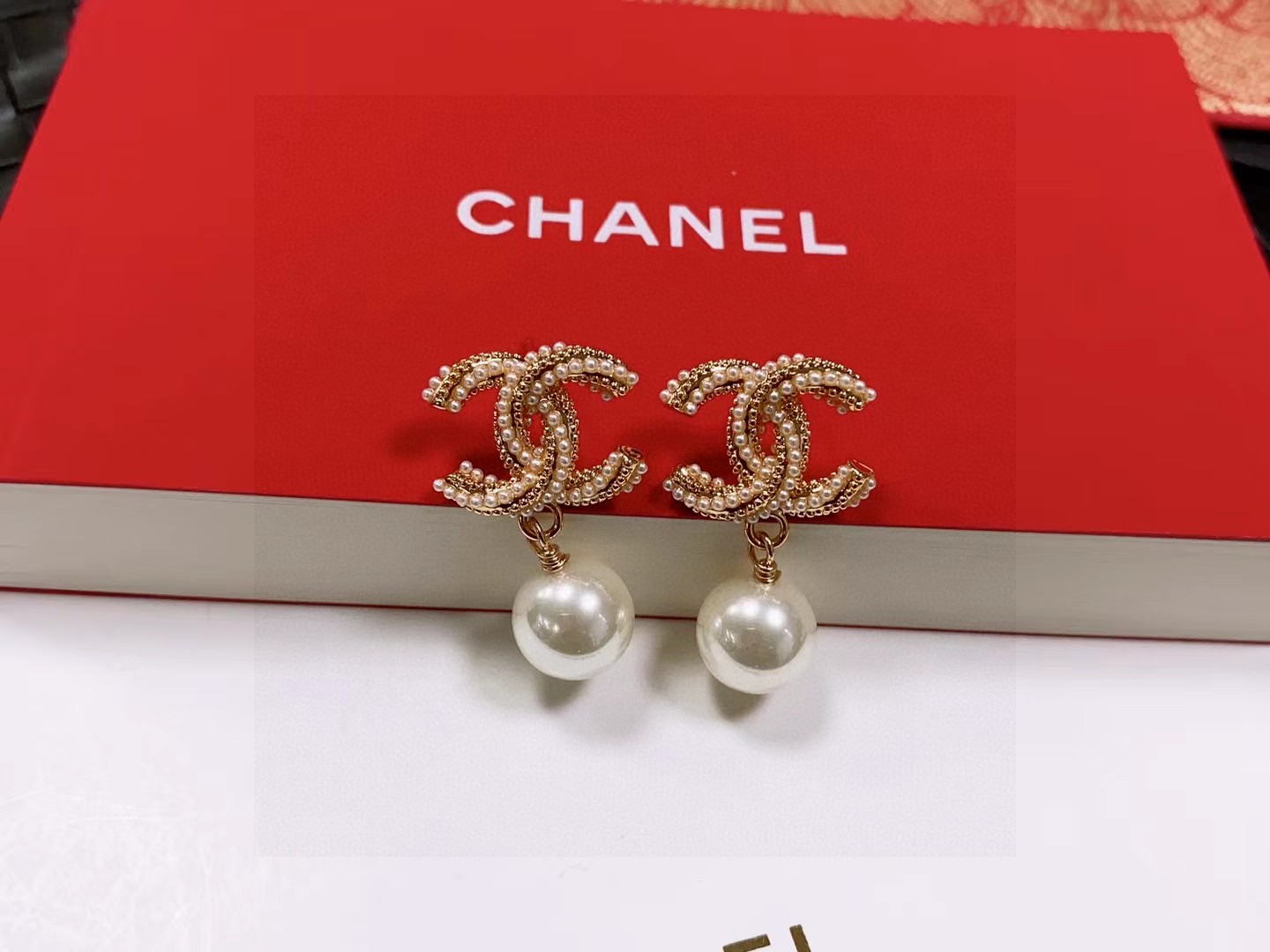 Chanel Joyas Pendiente