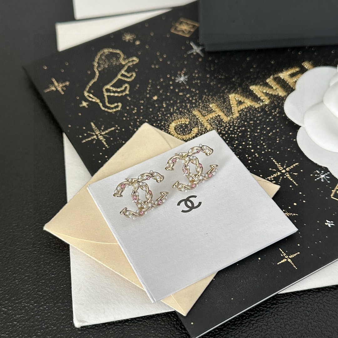 Chanel Jewelry Earring Fake Cheap best online