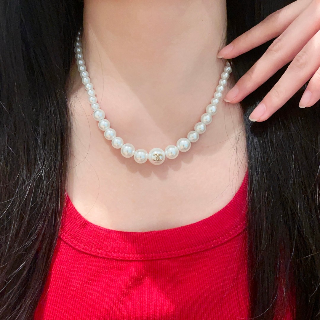 Chanel Vintage Double C Necklace - Comprehensive 7